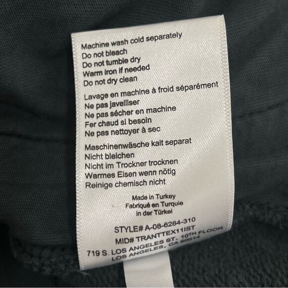 NEW Anine Bing Ash Eagle Hoodie in Emerald - Picture 13 of 13